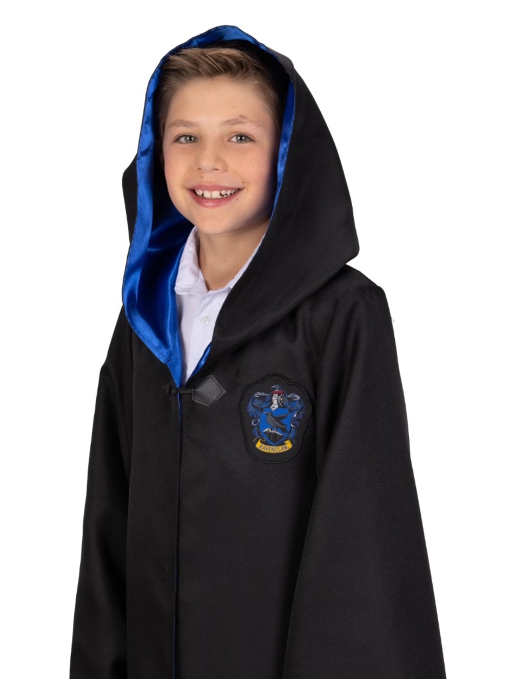 Harry Potter Ravenclaw Hogwarts Official Cosplay Robe for Child Ages 10+ Years - Picture 4 of 7
